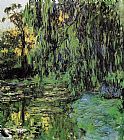 Claude Monet Weeping Willow and Water-Lily Pond 2 painting